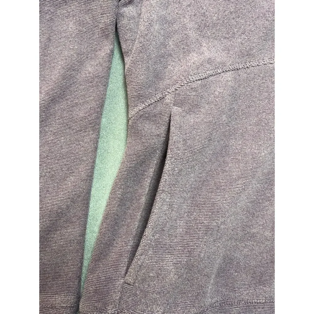 NWT Adidas Golf Heather Purple Zip Up Women's SM Fleece Jacket Performance Gear - Picture 5 of 11